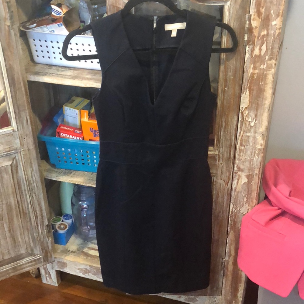 Navy work dress